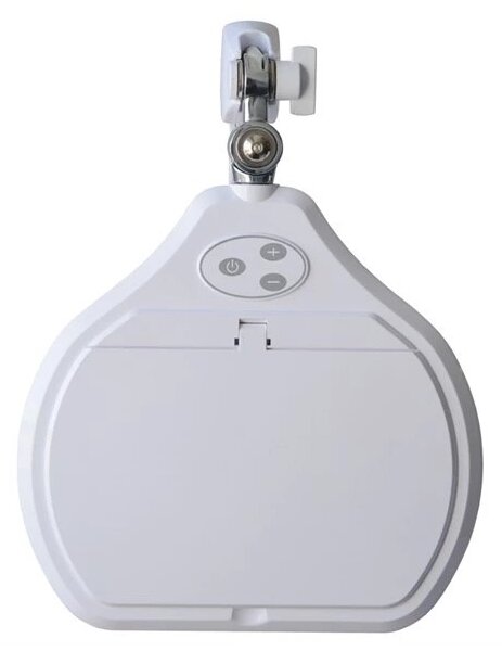 LED Stmívatelná stolní lampa s lupou LED/12W/230V bílá
