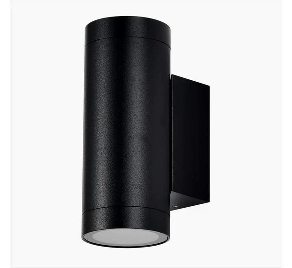 Venkovní nástěnné svítidlo 2xGU10/40W/230V IP54 černá