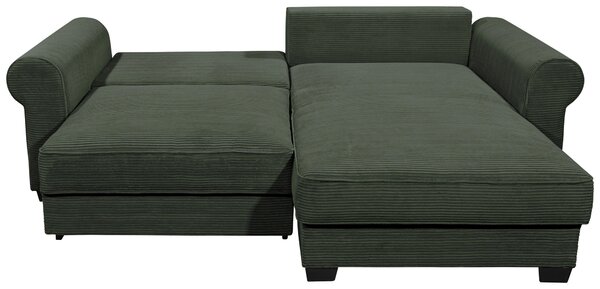 ROHOVÁ SEDAČKA, textil, tmavě zelená MID.YOU - Sedací soupravy, Online Only