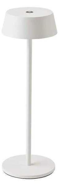 LED Venkovní stmívatelná dotyková dobíjecí stolní lampa LED/2W/5V IP54 bílá
