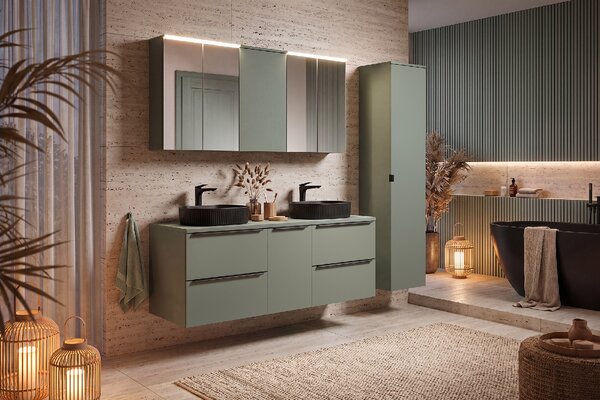 Comad Nábytková horní deska Reed Green 60 cm, zelená
