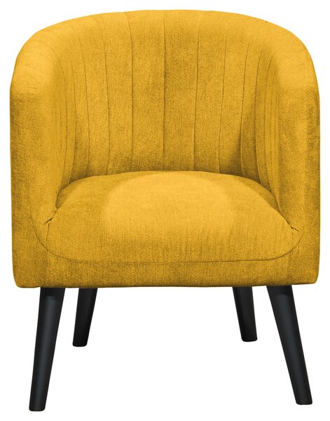 KOKTEJLOVÉ KŘESLO, textil, žlutá Livetastic - Křesla klasická, Online Only