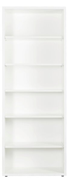 REGÁL NA DOKUMENTY, vysoce lesklá bílá, 81,6/217/35,7 cm Carryhome - Regály na šanony
