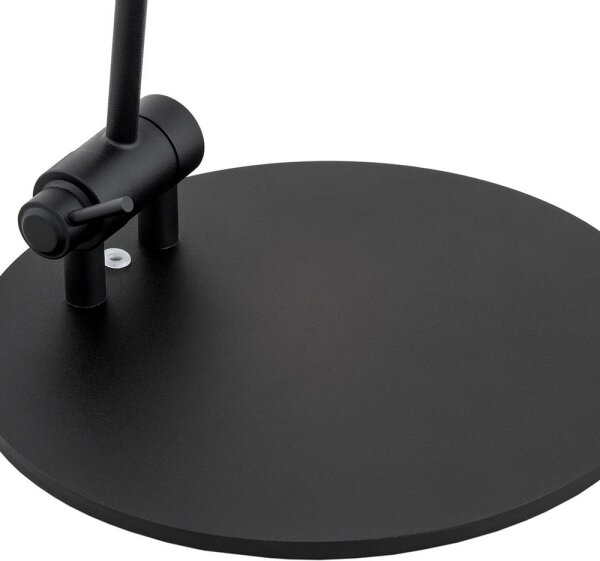 Argon 8003 - Stojací lampa AVALONE 1xE27/15W/230V černá