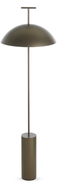 Stojací Lampa Kartell, Geen-A, stmívatelné, Bronzová / starobylá mosaz, Obývací pokoj, Kov, Design
