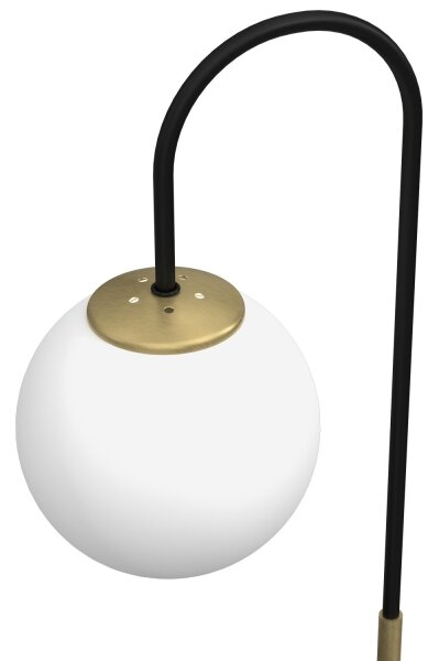 Stolní lampa CAMBRIDGE 1xE14/60W/230V černá/mosaz