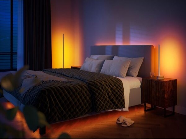 Philips - LED RGBW Stmívatelná stolní lampa Hue SIGNE LED/11,8W/230V 2000-6500K