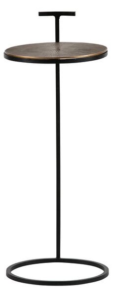 Kovový kulatý odkládací stolek 26x26 cm Position – BePureHome