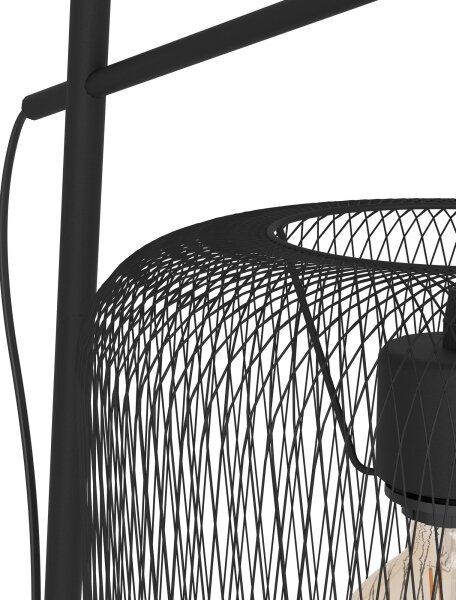 Eglo 32468 - Stojací lampa WRINGTON 1xE27/60W/230V
