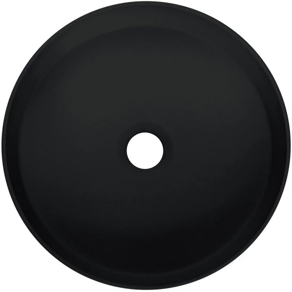 Deante CQS_NU4S - Umyvadlo na desku SILIA pr. 36 cm granit/černá
