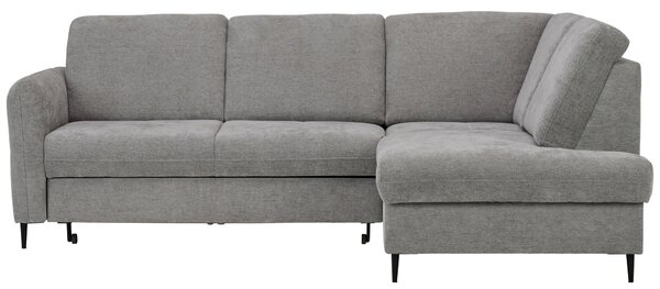 ROHOVÁ SEDAČKA, textil, šedá Hom`in - Sedací soupravy