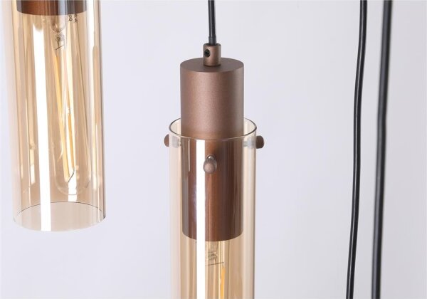 Searchlight 88920-8MO - Lustr na lanku SWEDEN 8xE27/60W/230V
