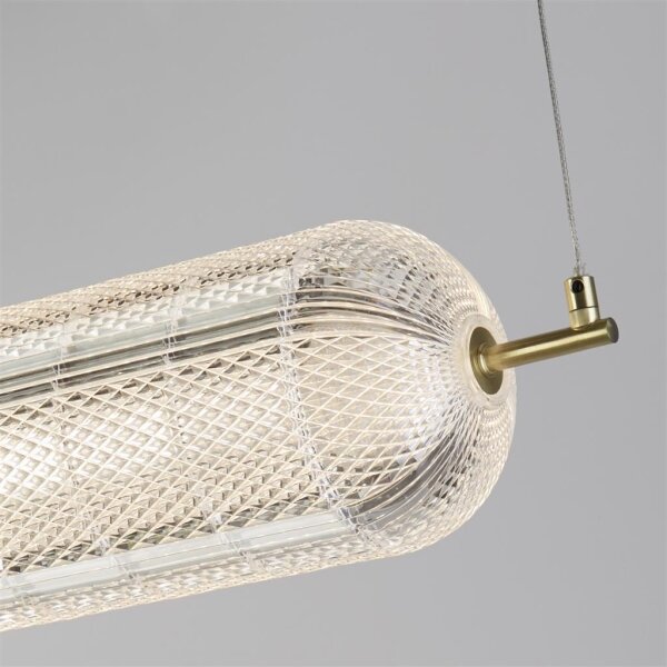 Searchlight 28800SB - LED Lustr na lanku CAPSULE LED/42,5W/230V