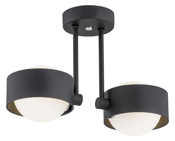 Argon 7089 - Lustr na tyči MASSIMO PLUS 2xG9/6W/230V černá