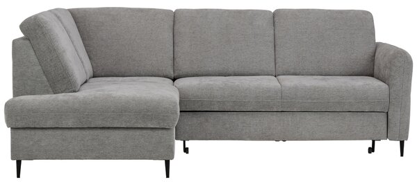 ROHOVÁ SEDAČKA, textil, šedá Hom`in - Sedací soupravy