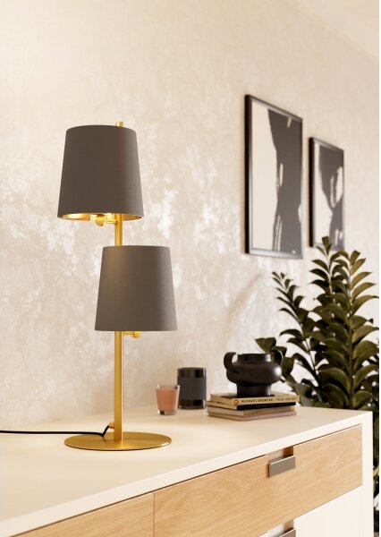 Eglo 99611 - Stolní lampa ALMEIDA 2xE27/40W/230V