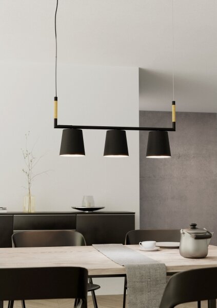 Eglo 43612 - Lustr na lanku LACEY 3xE27/40W/230V