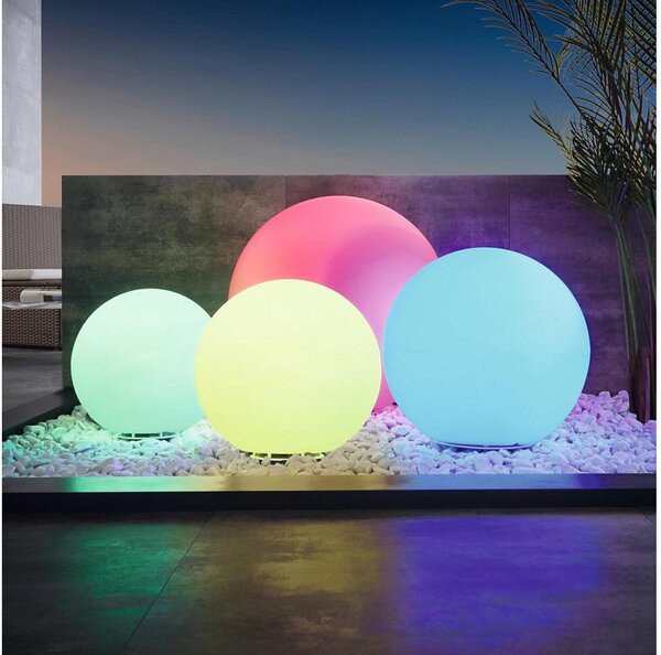 Eglo 900272 - LED RGB Stmívatelná venkovní lampa 1xE27/9W/230V 2700-6500K IP65