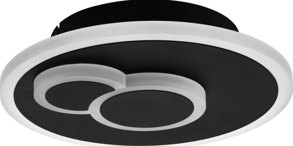 Eglo 30659 - LED Stropní svítidlo CADEGAL LED/7,8W/230V pr. 20 cm černá
