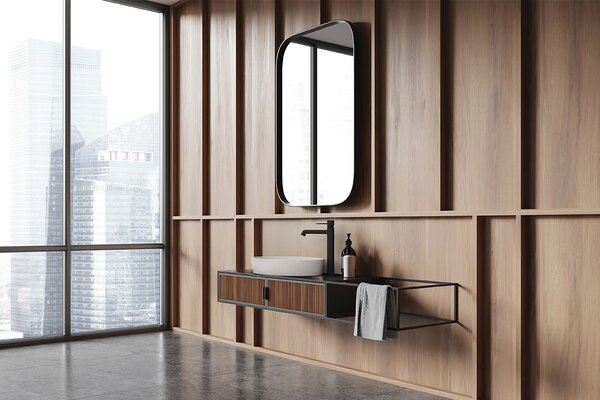Laveo Desna, umyvadlo na desku 480x340x110 mm, bílá lesklá, LAV-VUD_6248