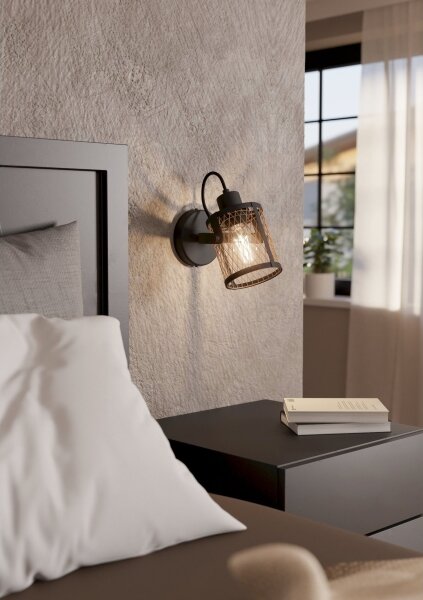 Eglo 43531 - Nástěnné bodové svítidlo DELLOW 1xE27/40W/230V
