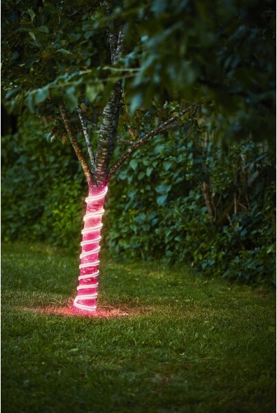 Eglo 900219 - LED Pásek FLATNEONLED LED/96W/24V 5 m IP44 růžová