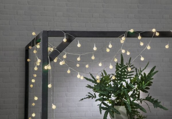 Eglo 900239 - LED Venkovní dekorační řetěz LIBISA 50xLED/0,066W/4,5V IP44