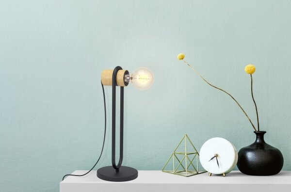 Eglo 43543 - Stolní lampa CHIEVELEY 1xE27/28W/230V