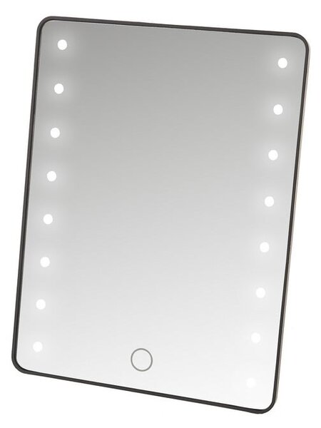 Kosmetické zrcadlo s osvětlením 17x22 cm – Casa Selección