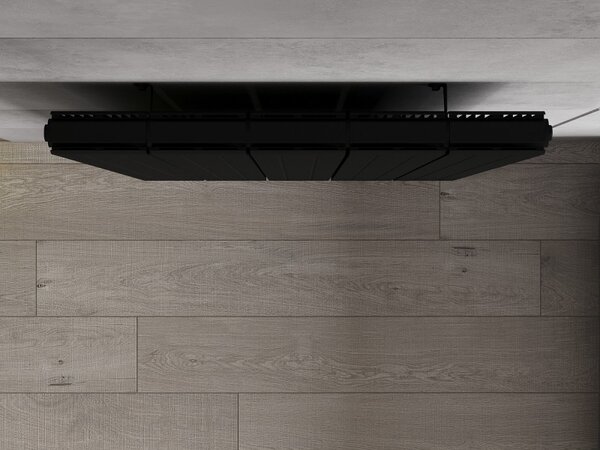 Mexen Waco dekorativní radiátor 1544 x 694 mm, 1550 W, černá - W217-1544-694-00-70