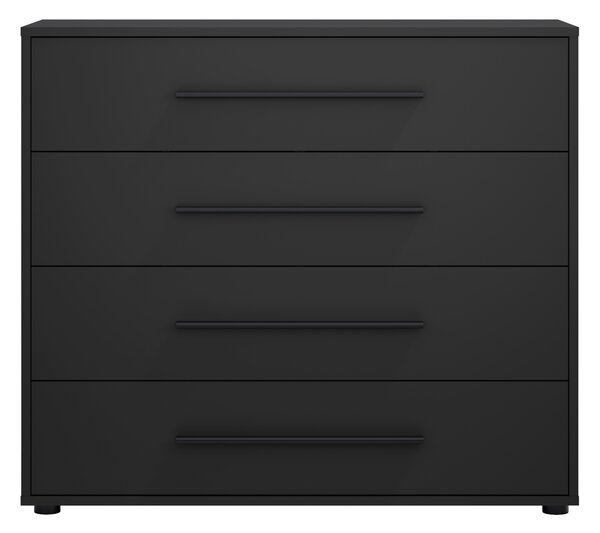 Komoda MAXIONE K4SZ MX-03 Barva: Matná černá