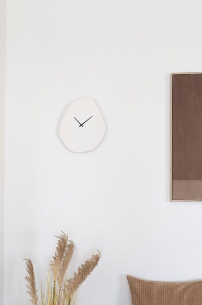 Nástěnné hodiny Vandria 1 ( šedobílá). Akce -14%