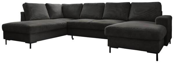 SEDACÍ SOUPRAVA, textil, šedá MID.YOU - Sedací soupravy, Online Only