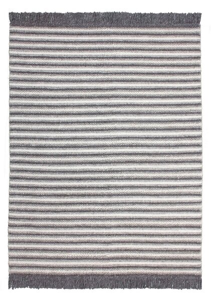 TKANÝ KOBEREC, 80/150 cm antracitová, přírodní barvy Kayoom - Online Only koberce & rohožky, Online Only