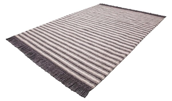TKANÝ KOBEREC, 80/150 cm antracitová, přírodní barvy Kayoom - Online Only koberce & rohožky, Online Only