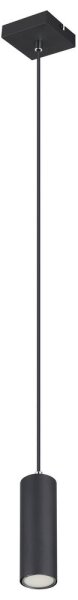 Globo 57911HB - Lustr na lanku ROBBY 1xGU10/35W/230V černá