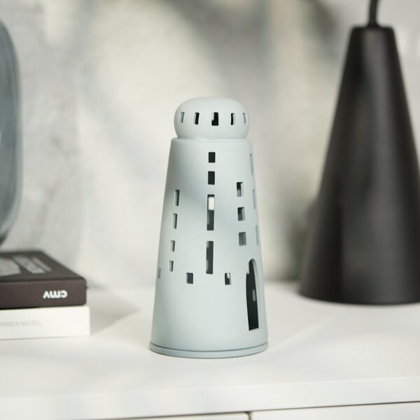 Porcelánový svícen Lighthouse Grey