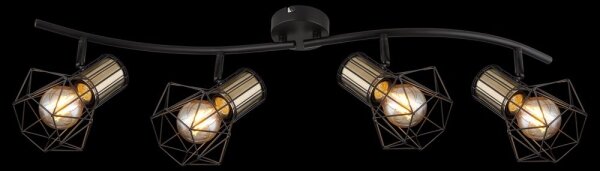 Globo 54017-4M - Bodové svítidlo PRISKA 4xE27/40W/230V