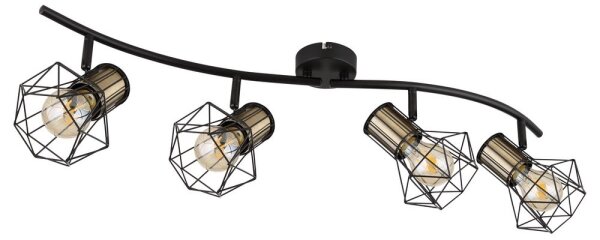 Globo 54017-4M - Bodové svítidlo PRISKA 4xE27/40W/230V