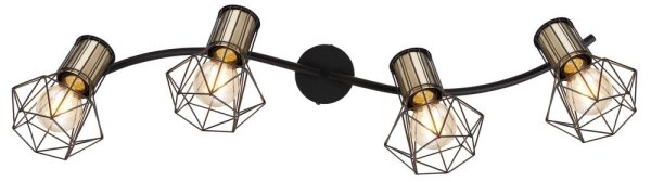 Globo 54017-4M - Bodové svítidlo PRISKA 4xE27/40W/230V