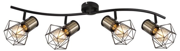 Globo 54017-4M - Bodové svítidlo PRISKA 4xE27/40W/230V