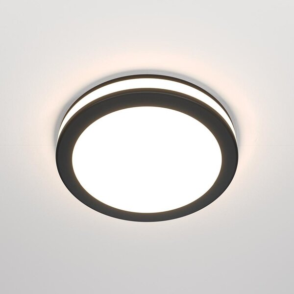 Maytoni Moderní vestavné LED svítidlo PHANTON, 12W, ⌀ 9,5 cm, 3000K Barva: Bílá