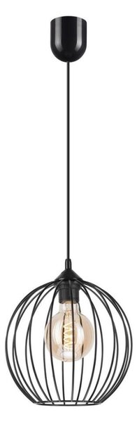 Lustr na lanku ZOYA 1xE27/60W/230V černá