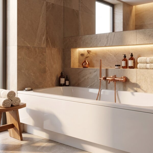 Vanová baterie REA Lungo Copper Brush