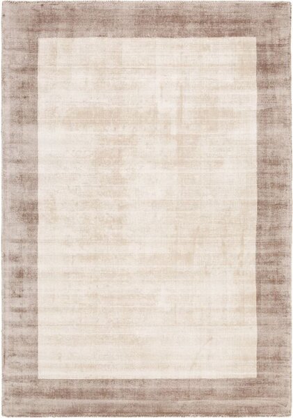 Nirmal Moderní kusový koberec Blade Border Béžový / světle hnědý Rozměr: 120x170 cm