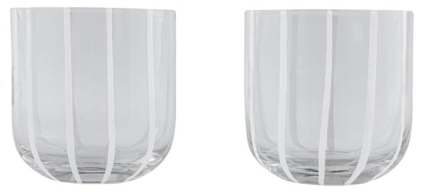 Sklenice Mizu Glass Clear - set 2 ks