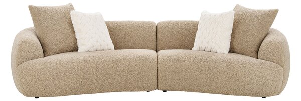 Sedačka Delfina (světlohnědá). Akce -20%