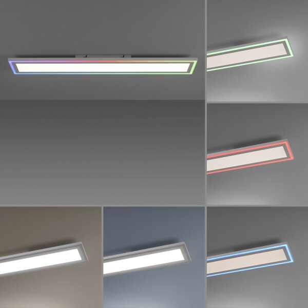 Leuchten Direkt 1490116 - LED RGB Stmívatelné svítidlo EDGING LED/24W/230V + DO