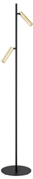 Argon 7083 - Stojací lampa TORRE 2xG9/6W/230V černá/mosaz