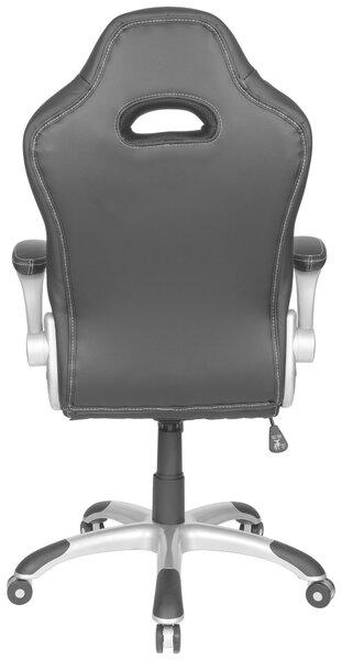 HERNÍ ŽIDLE, vzhled kůže, červená, černá, bílá MID.YOU - Online Only kancelářské židle, Online Only
